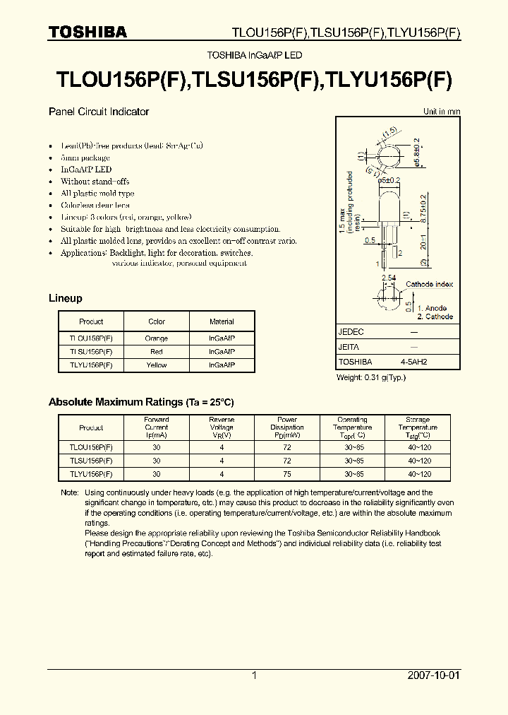 TLSU156PF_4921385.PDF Datasheet