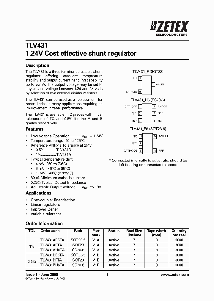 TLV431_4848029.PDF Datasheet
