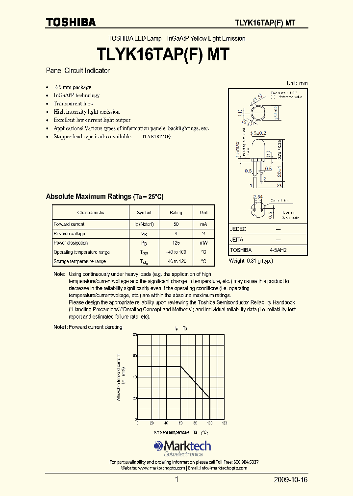 TLYK16TAPFMT_4744924.PDF Datasheet