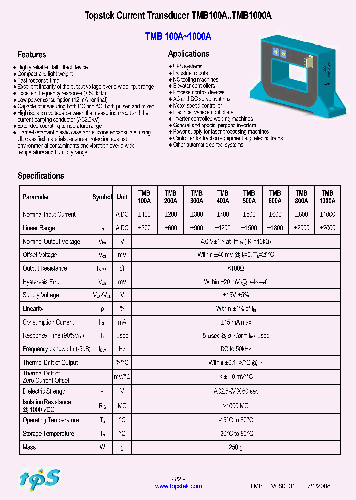 TMB600A_4194312.PDF Datasheet