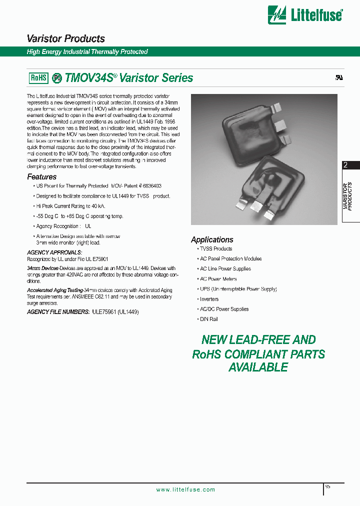TMOV34S111MP_4188534.PDF Datasheet