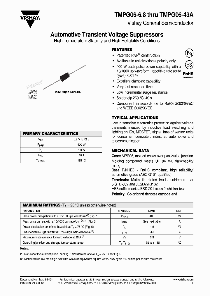 TMPG06-10_4291600.PDF Datasheet