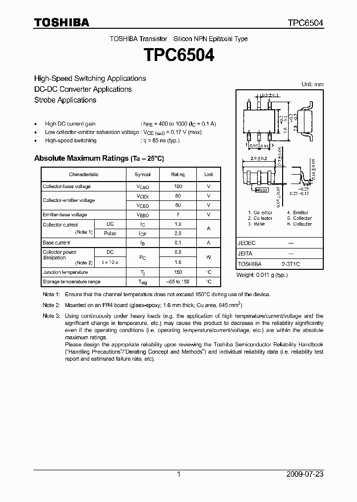 TPC6504_4500260.PDF Datasheet
