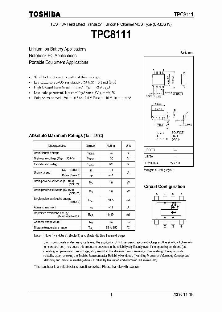 TPC811106_4599180.PDF Datasheet