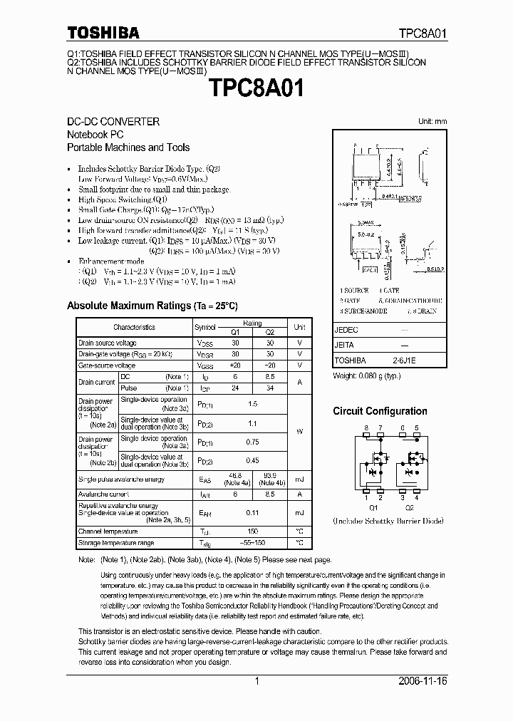 TPC8A01_4872168.PDF Datasheet