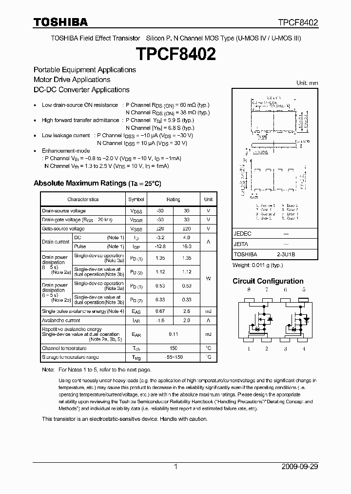 TPCF8402_4590750.PDF Datasheet