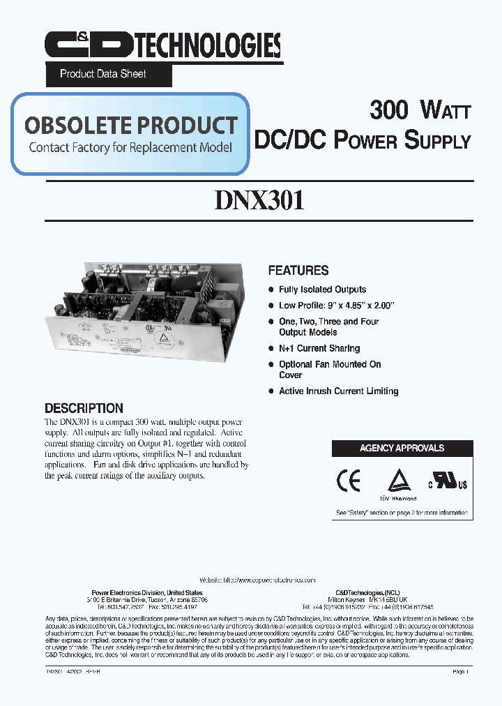 TPSDNX301_4550747.PDF Datasheet