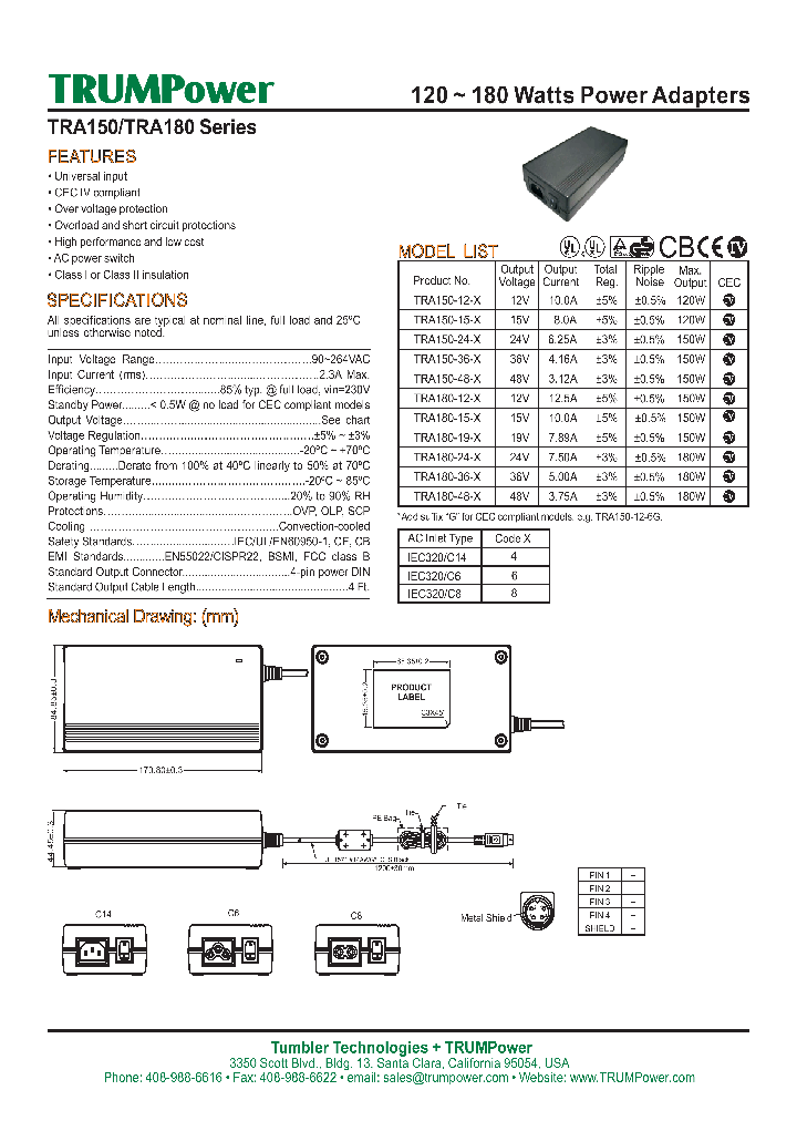 TRA150-24-4_4613496.PDF Datasheet
