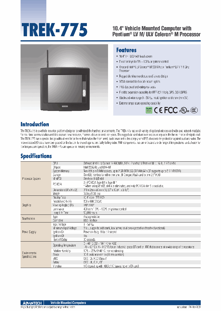 TREK-775R-XPEA0E_4542857.PDF Datasheet