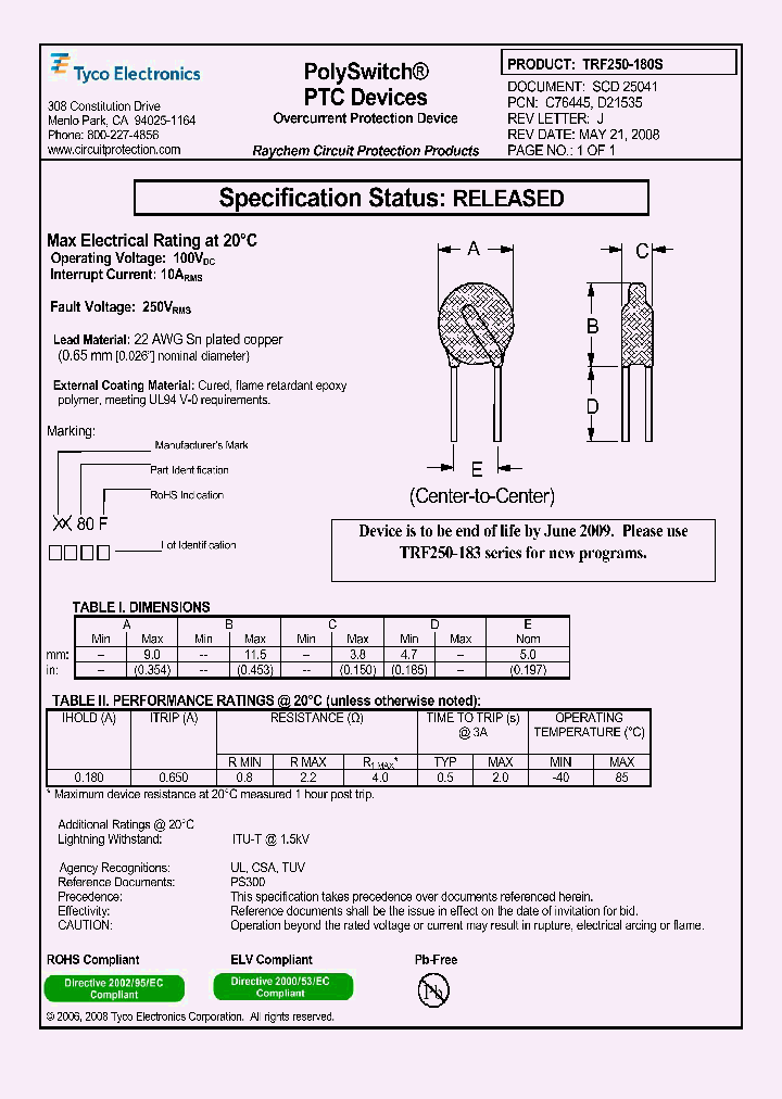 TRF250-180S_4692838.PDF Datasheet