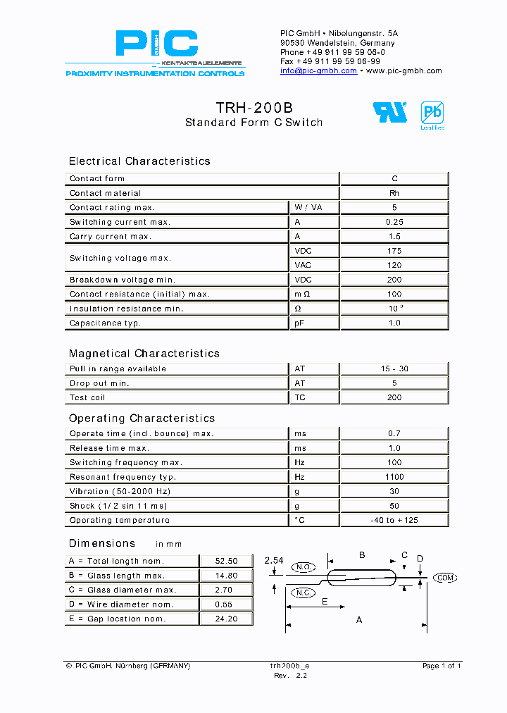 TRH-200B_4759976.PDF Datasheet