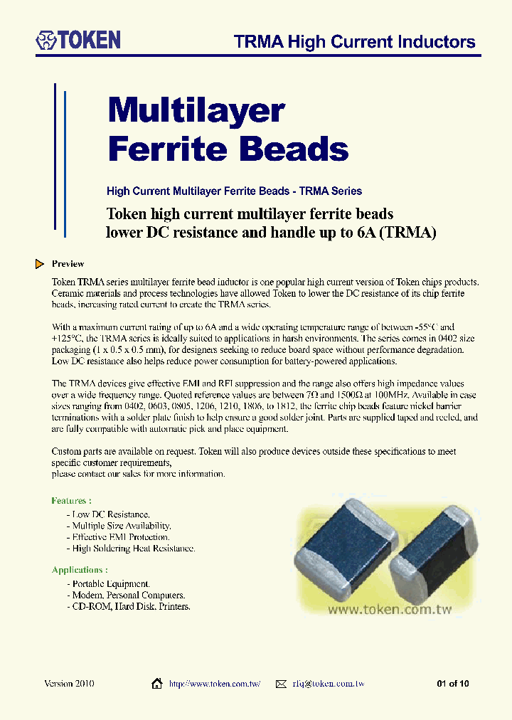 TRMA160808-YTRYH750_4550843.PDF Datasheet