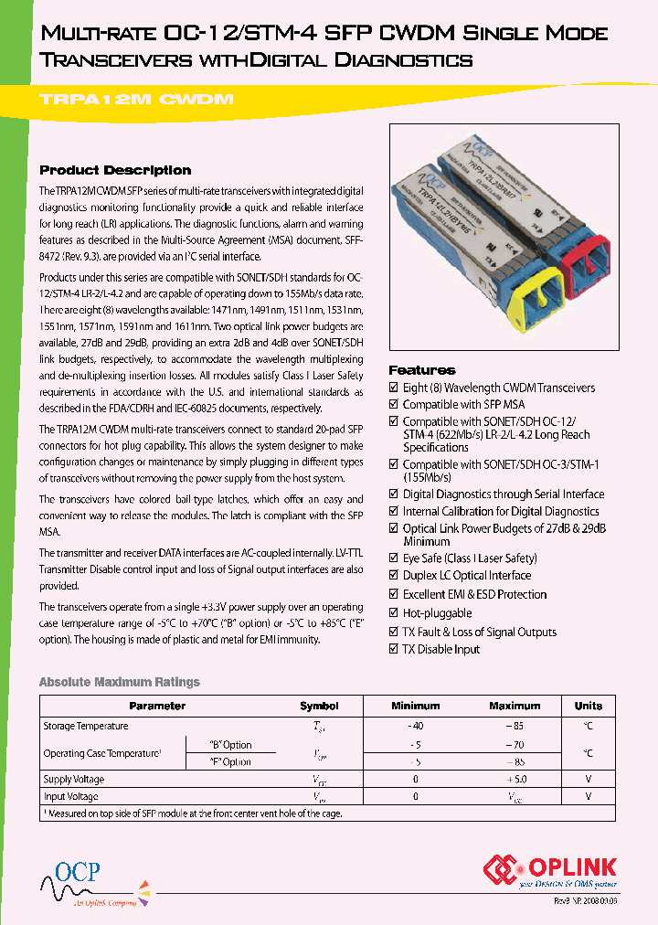 TRPA12MCWDM_4608088.PDF Datasheet