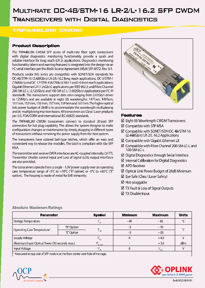 TRPA48L2MCWDM_4608090.PDF Datasheet