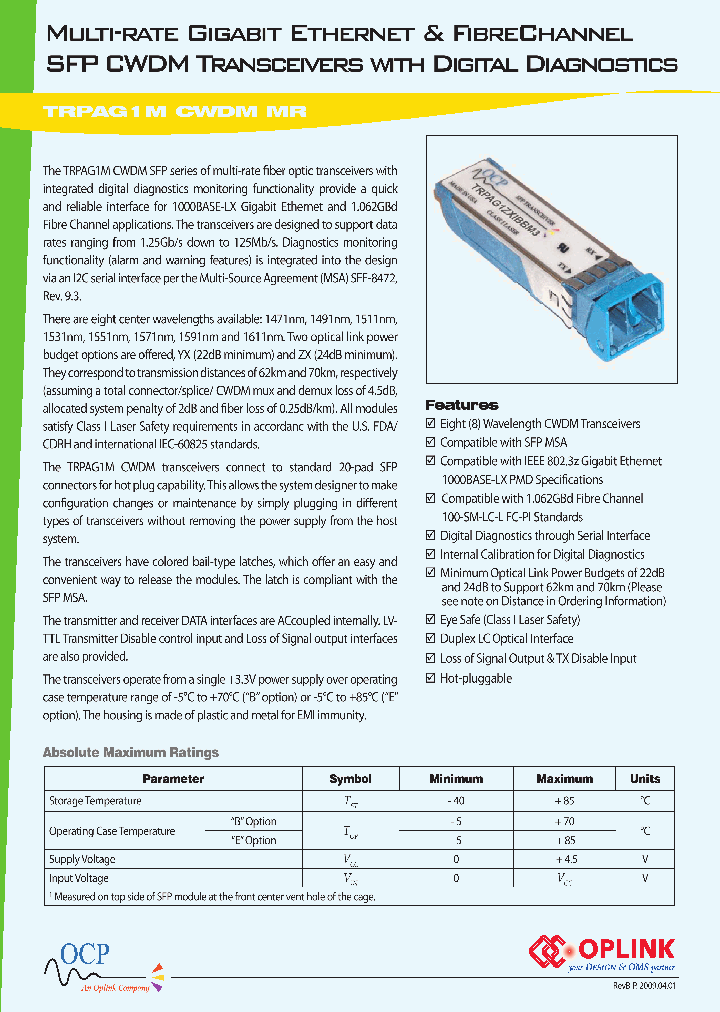 TRPAG1ZXIEAM1_4462196.PDF Datasheet