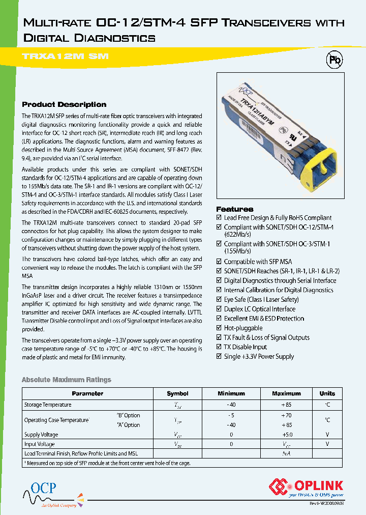 TRXA12M_4846627.PDF Datasheet