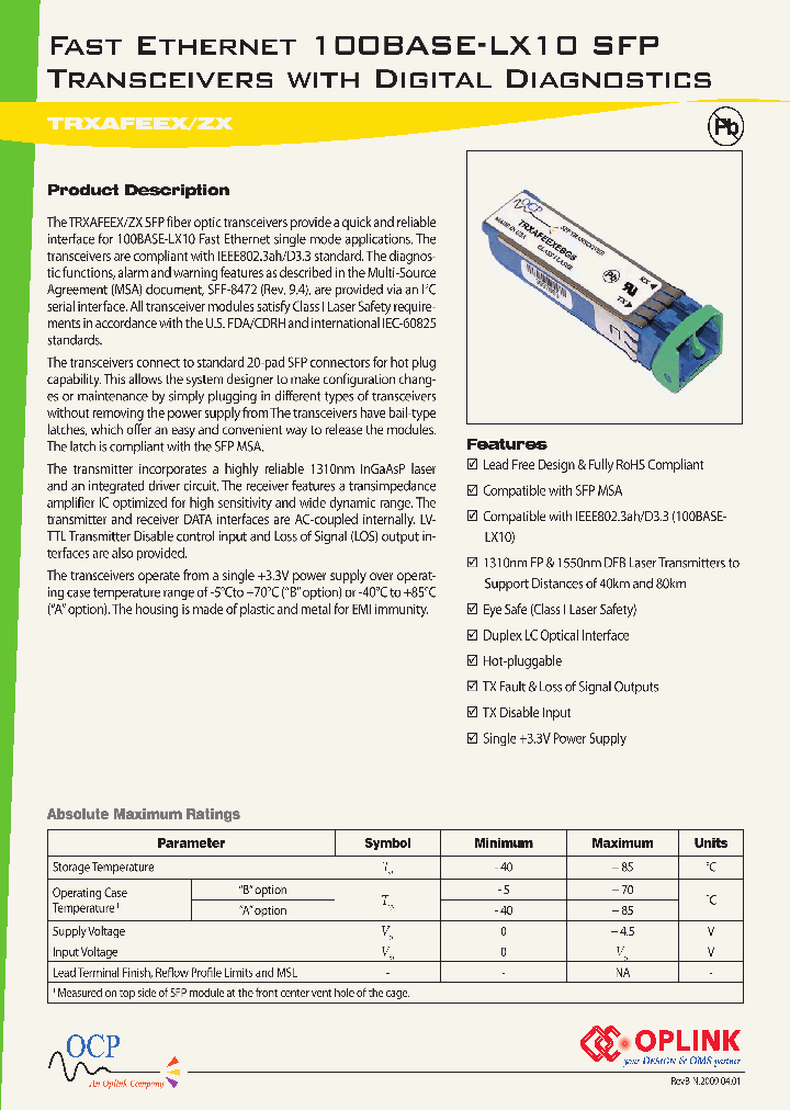 TRXAFEEX_4491264.PDF Datasheet