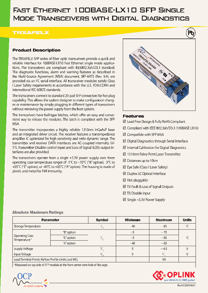 TRXAFELXABSS_4681343.PDF Datasheet