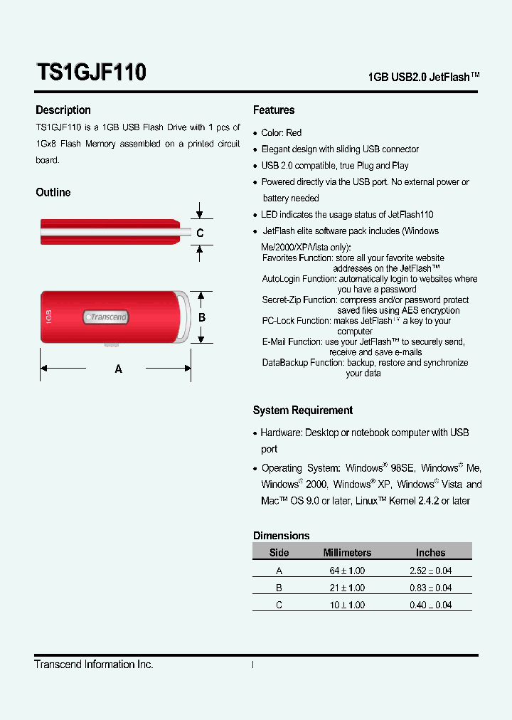 TS1GJF110_4412582.PDF Datasheet