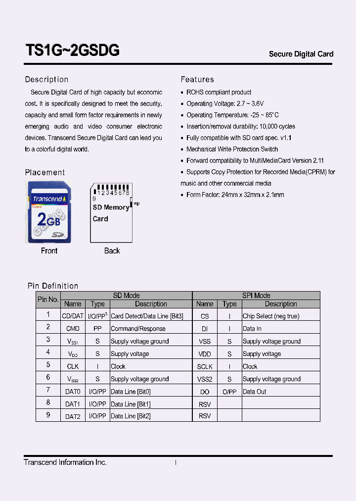 TS1GSDG_4373420.PDF Datasheet