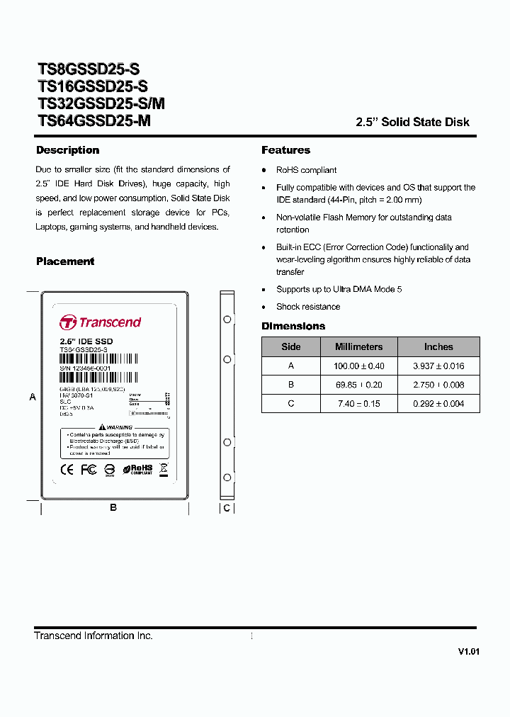 TS32GSSD25-M_4265535.PDF Datasheet
