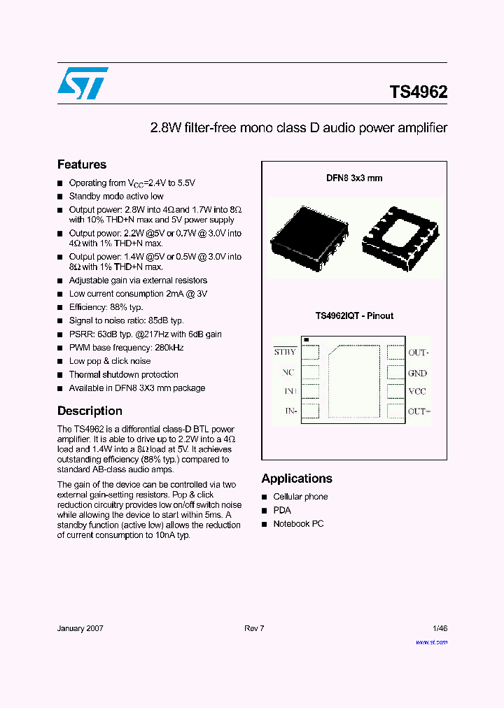 TS4962IQT_4347333.PDF Datasheet
