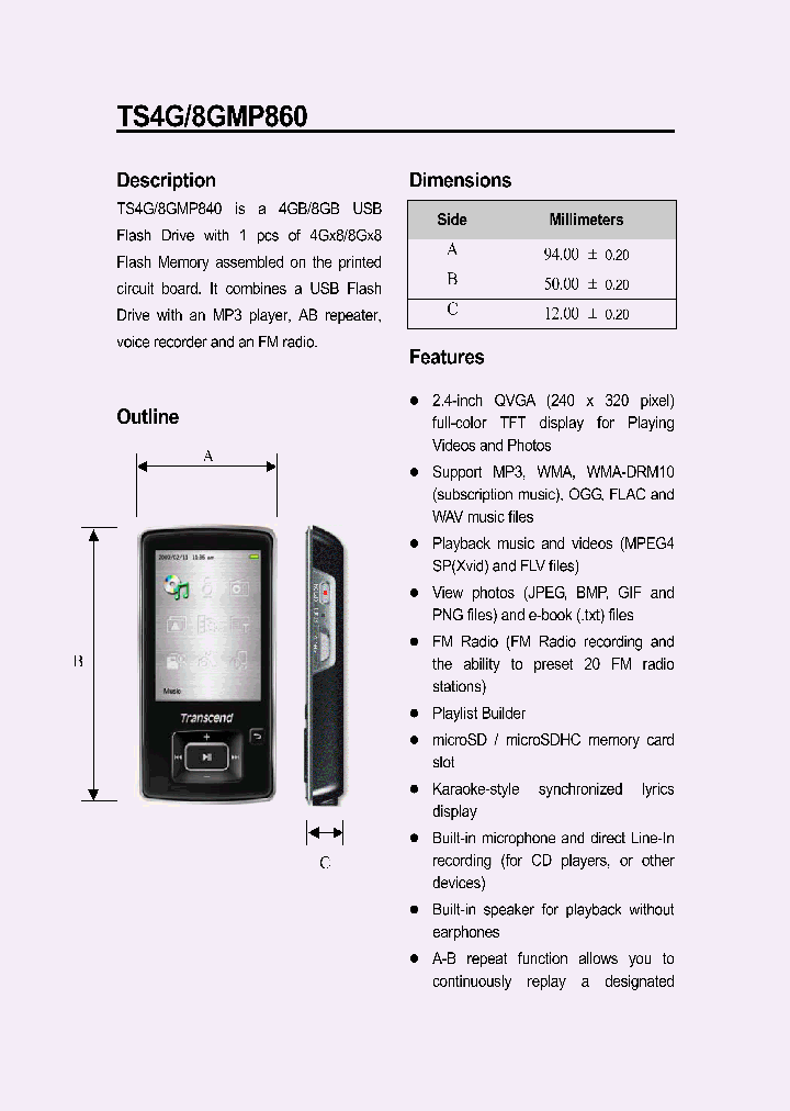 TS4GGMP860_4709409.PDF Datasheet
