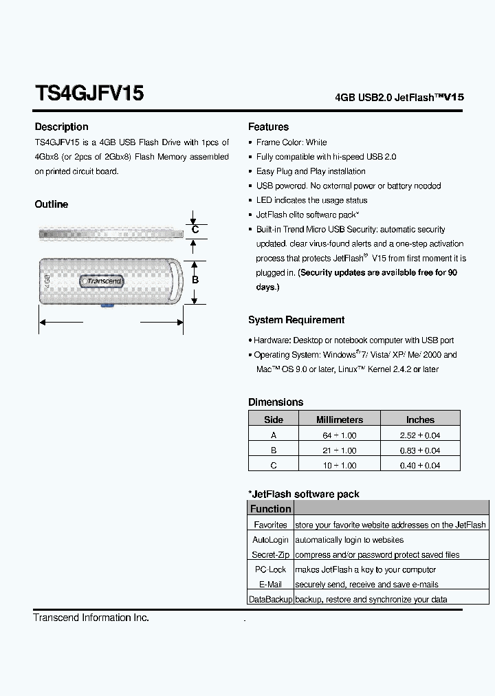 TS4GJFV15_4772214.PDF Datasheet