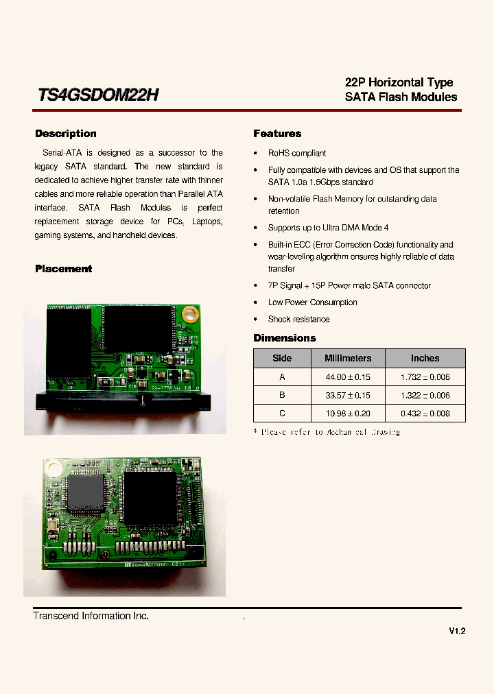 TS4GSDO22H_4554994.PDF Datasheet