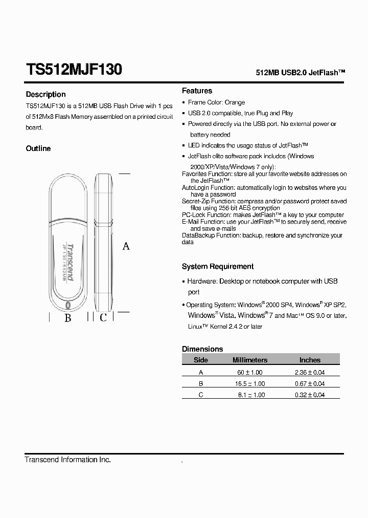 TS512MJF130_4635986.PDF Datasheet