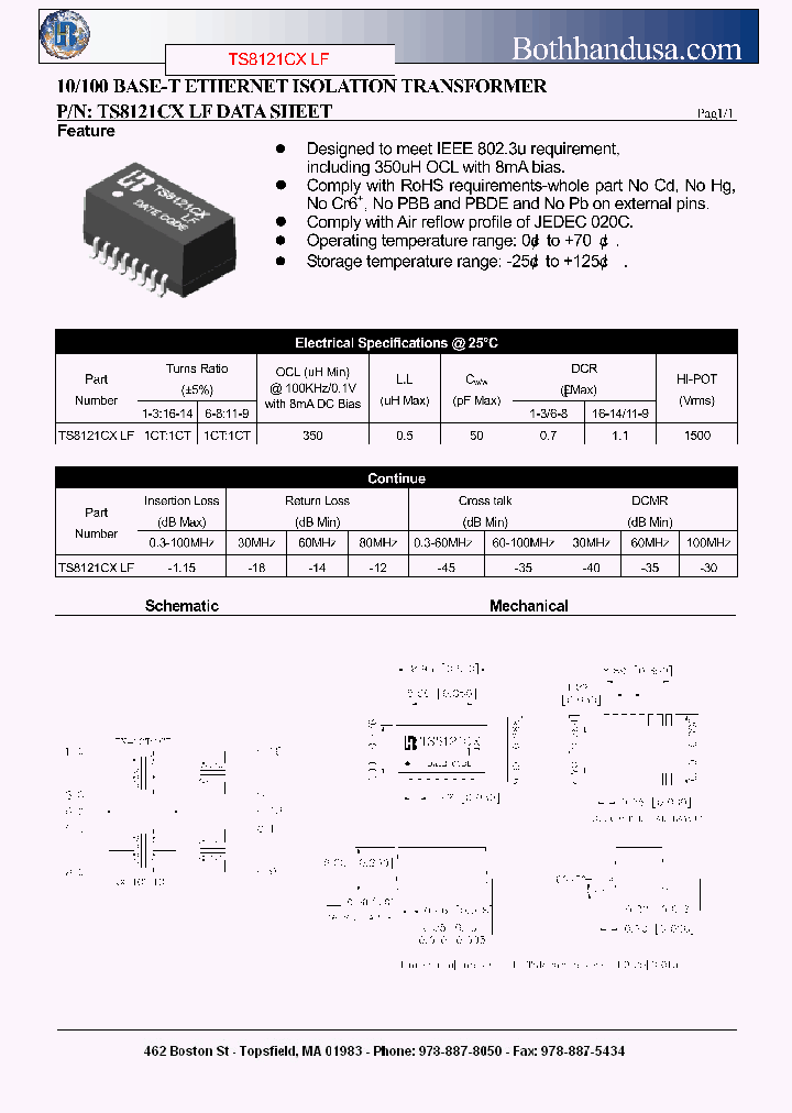 TS8121CXLF_4553398.PDF Datasheet