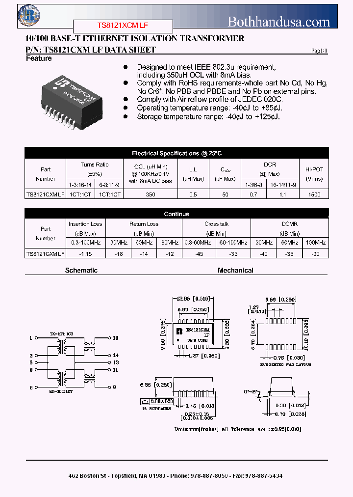 TS8121CXMLF_4553399.PDF Datasheet