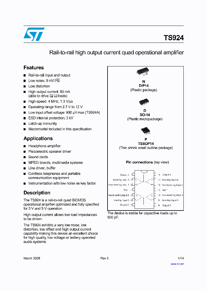 TS924AIDT_4544598.PDF Datasheet