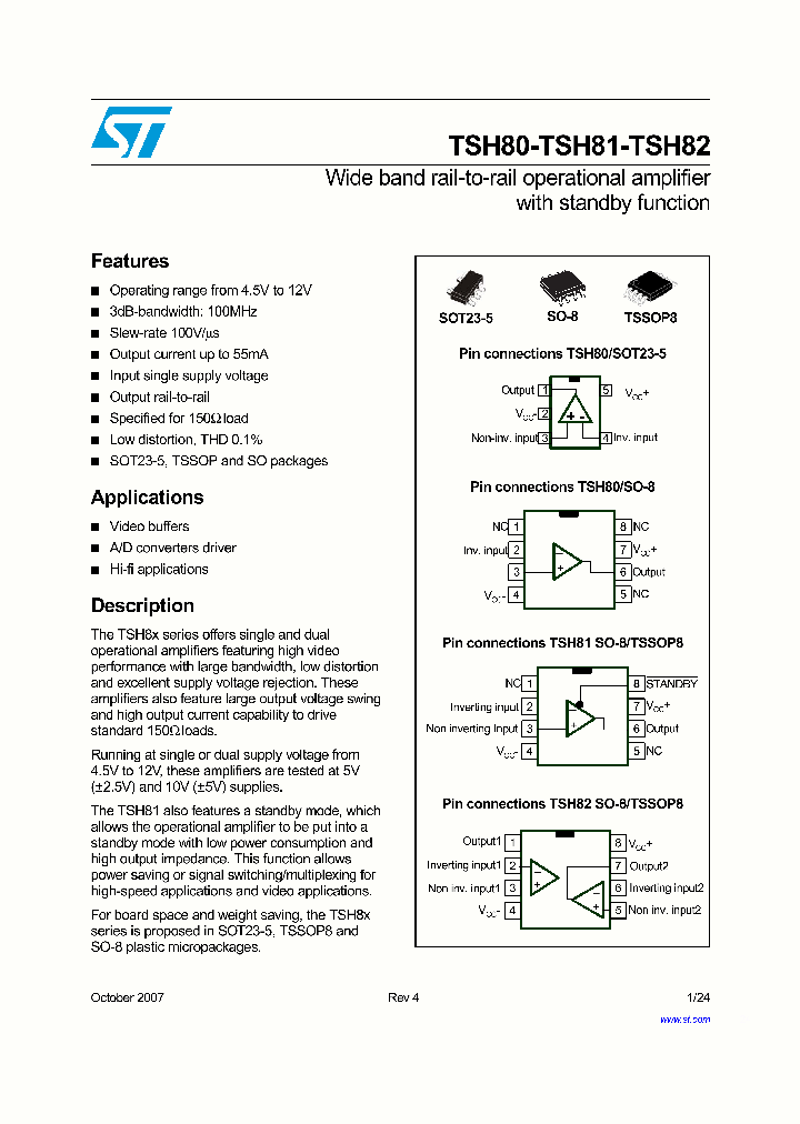 TSH81IYPT_4717690.PDF Datasheet