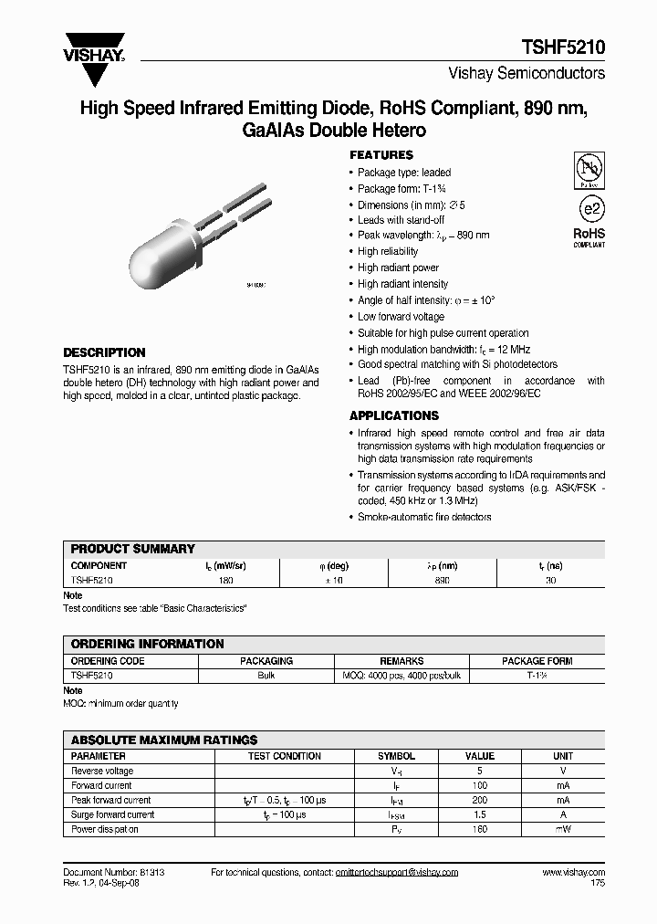 TSHF5210_4260846.PDF Datasheet