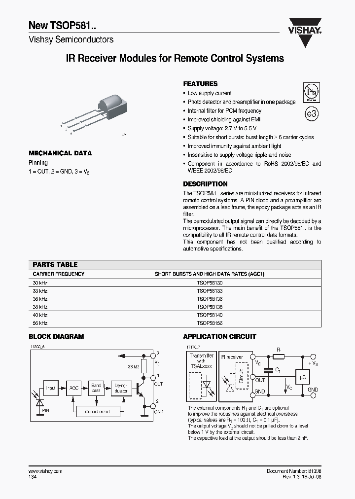 TSOP58130_4256452.PDF Datasheet
