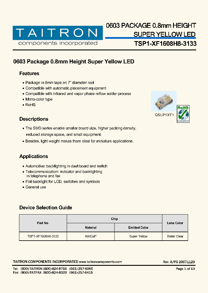 TSP1-XF1608H83133-92-TR70_4185616.PDF Datasheet