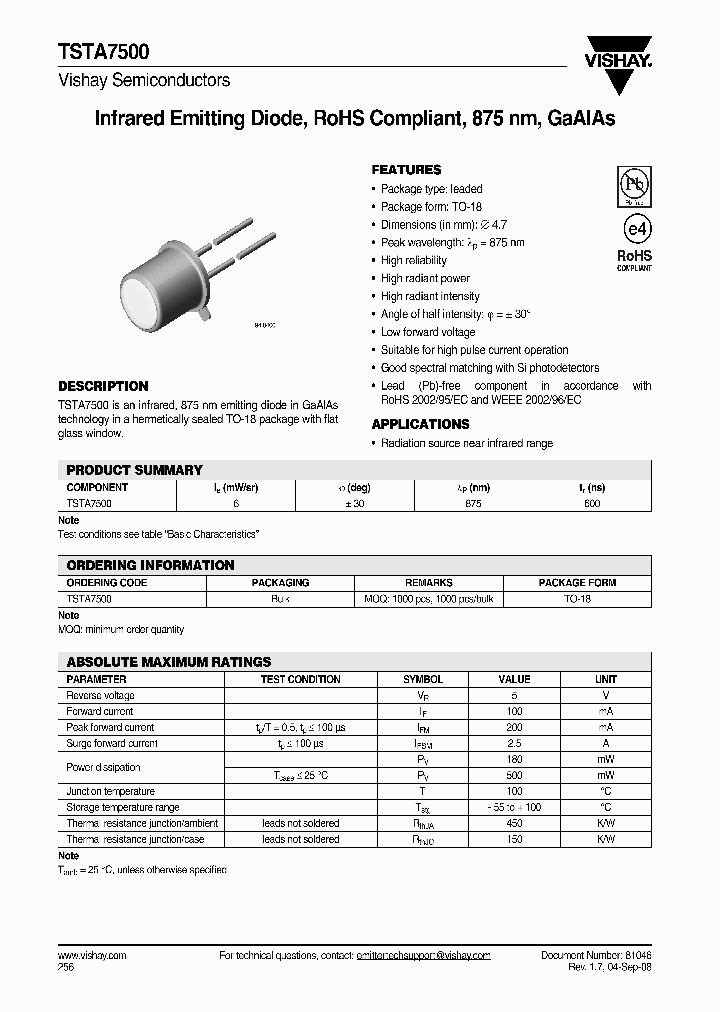 TSTA7500_4275524.PDF Datasheet