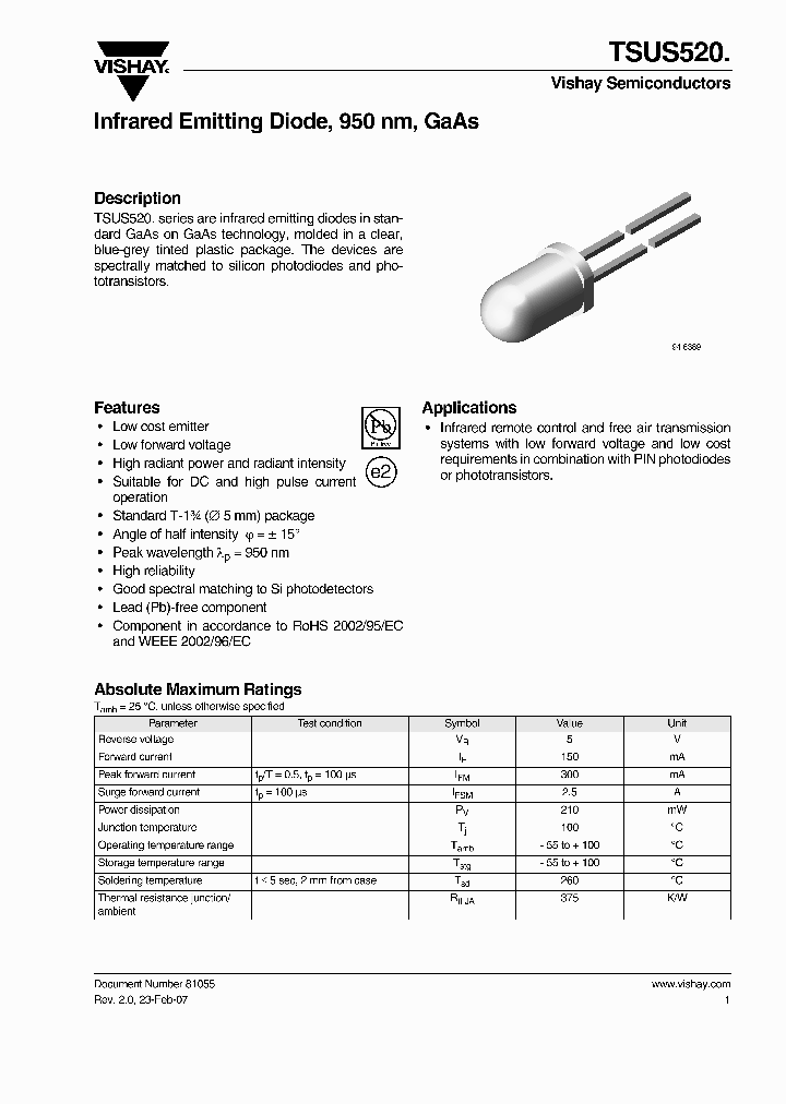 TSUS52007_4547266.PDF Datasheet