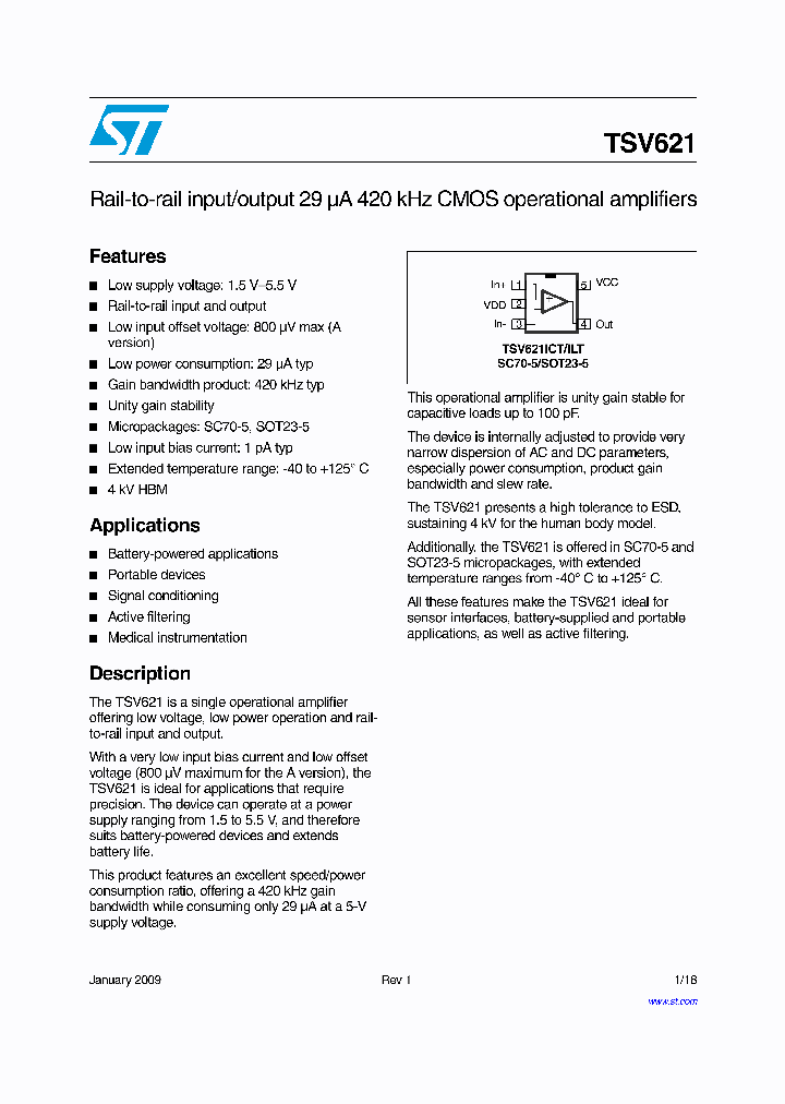 TSV621_4487591.PDF Datasheet