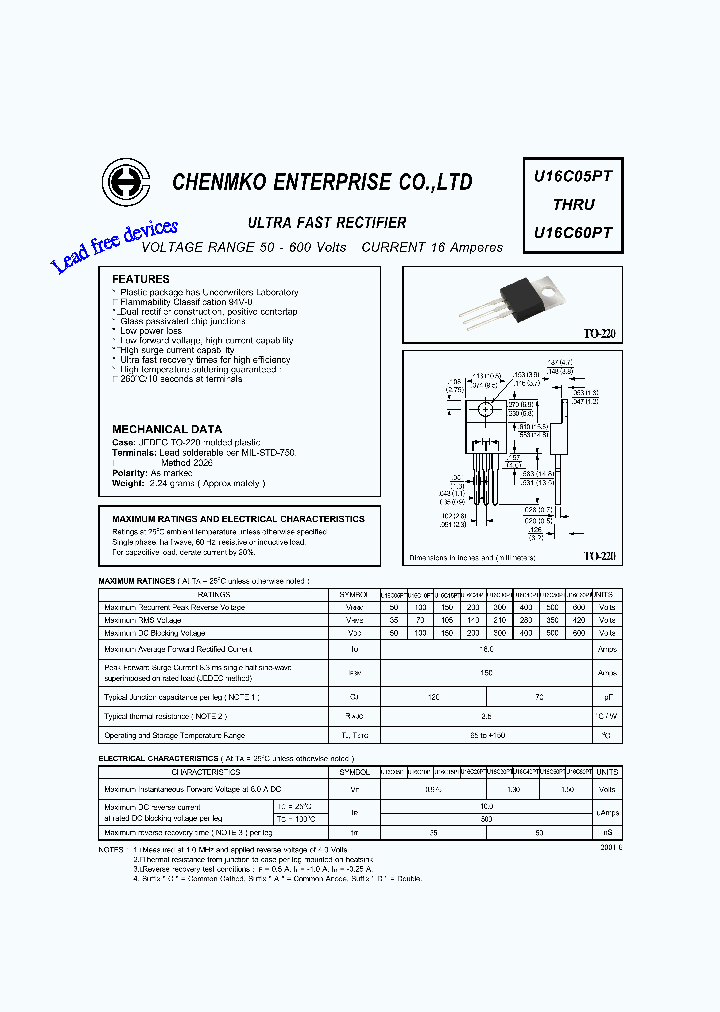 U16C30PT_4462491.PDF Datasheet