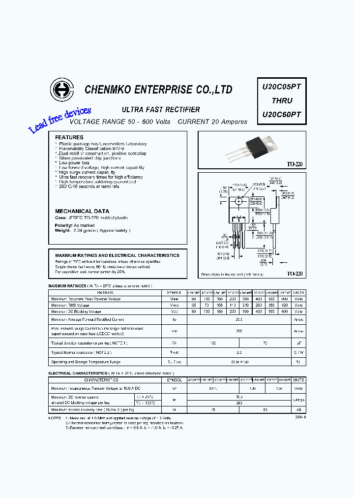 U20C30PT_4462493.PDF Datasheet