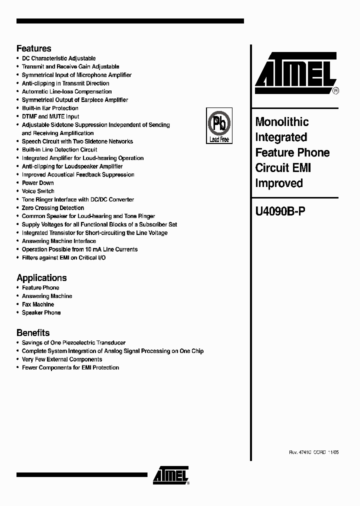 U4090B-PFNG3Y_4305827.PDF Datasheet