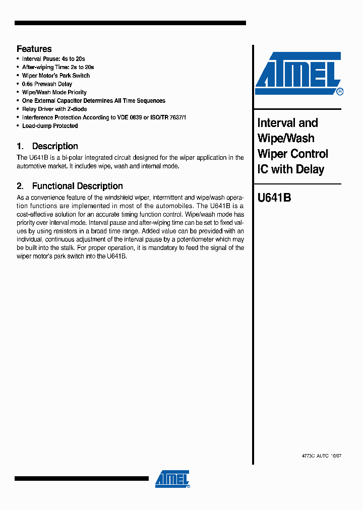 U641B07_4849163.PDF Datasheet