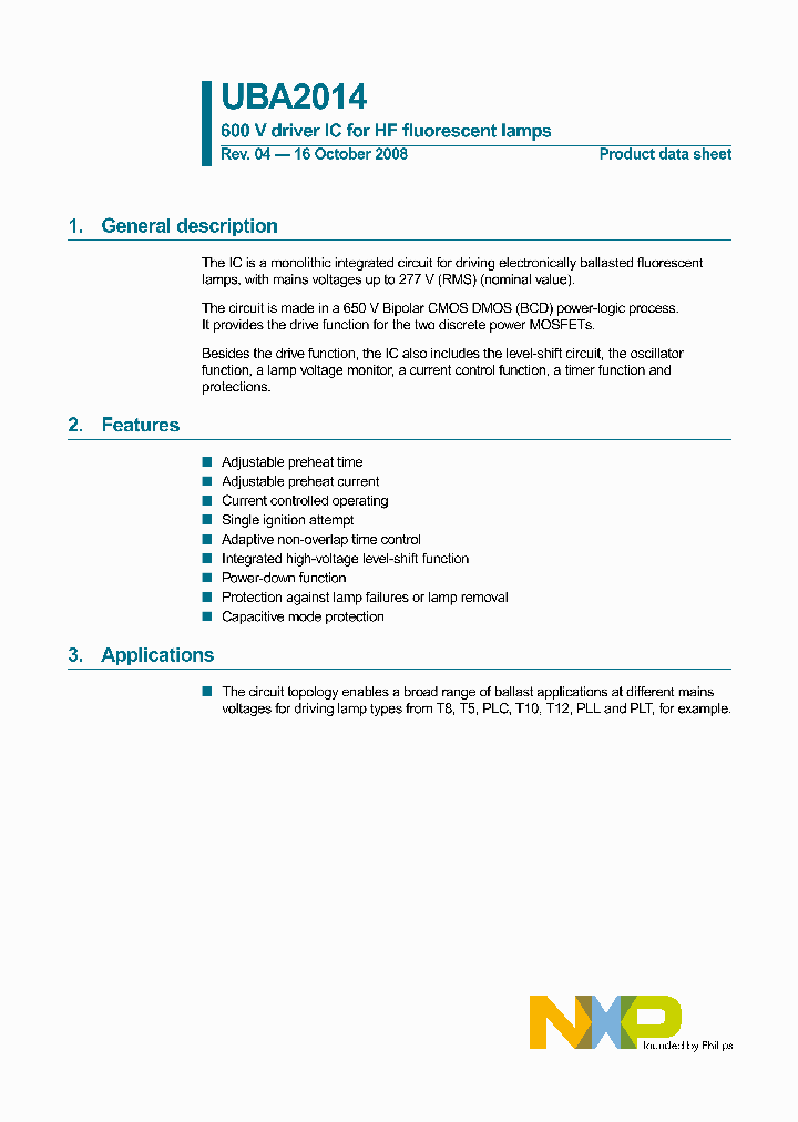 UBA2014_4275365.PDF Datasheet
