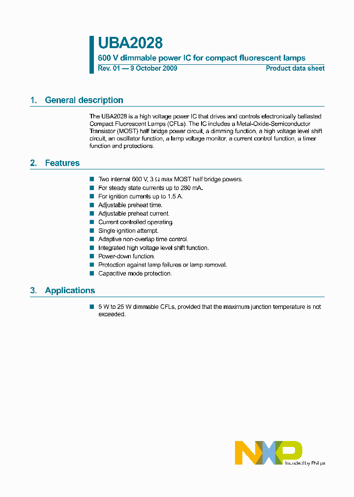 UBA2028_4517924.PDF Datasheet