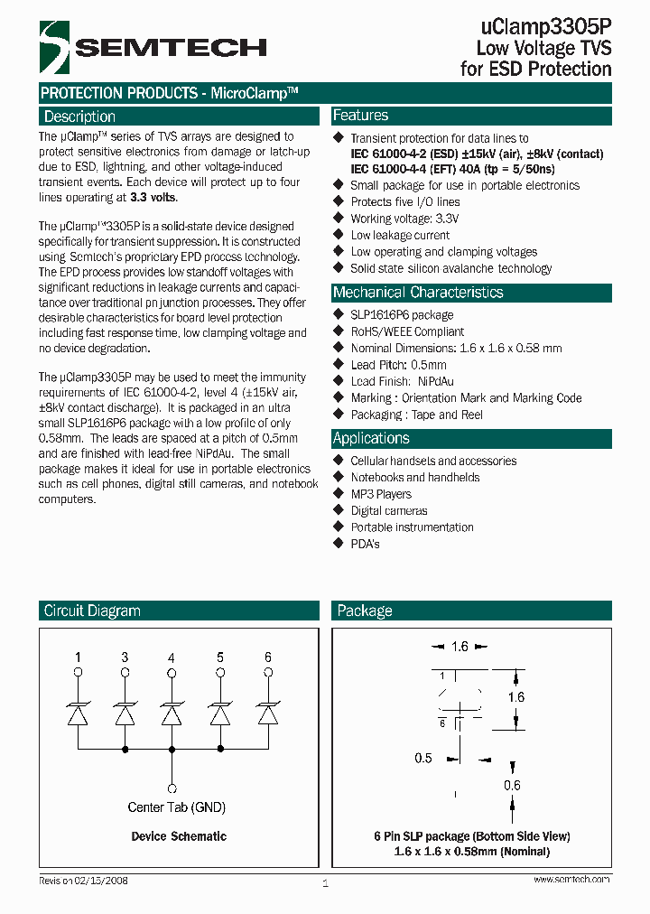 UCLAMP3305P_4291006.PDF Datasheet