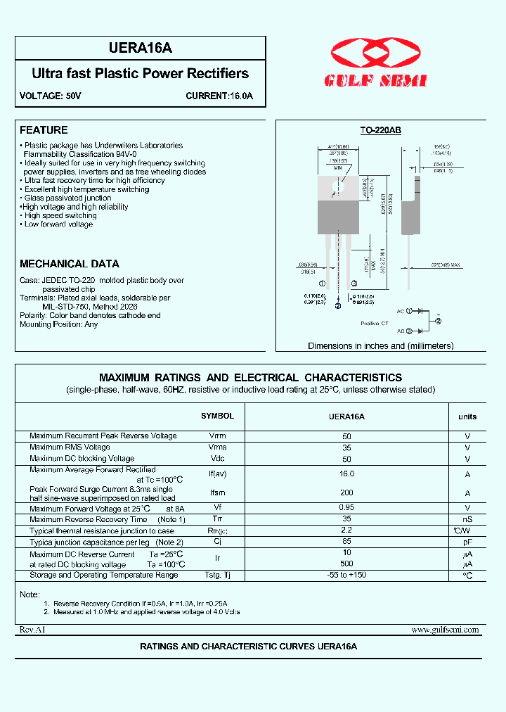 UERA16A_4620093.PDF Datasheet