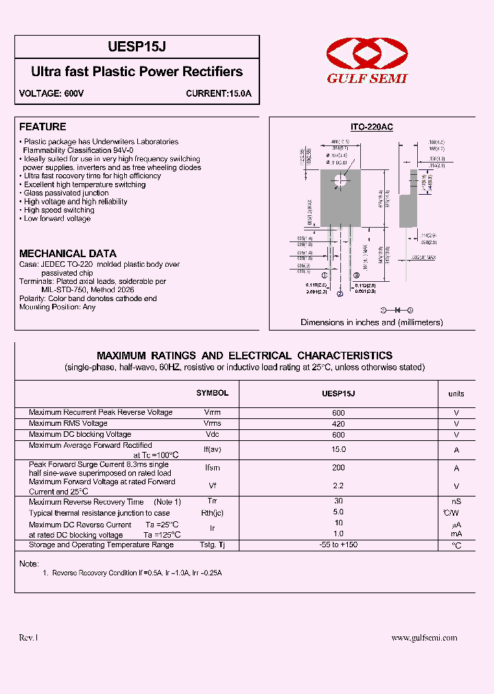 UESP15J_4620135.PDF Datasheet