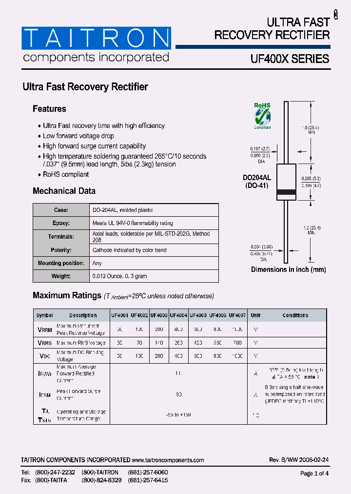 UF4001_4470457.PDF Datasheet